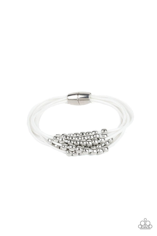 brought✽to✽you✽by✽blingflingbykat✽mega-magnetic-white-bracelet✽paparazzi-accessories