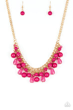 Load image into Gallery viewer, brought✽to✽you✽by✽blingflingbykat✽tour-de-trendsetter-pink-necklace✽paparazzi-accessories
