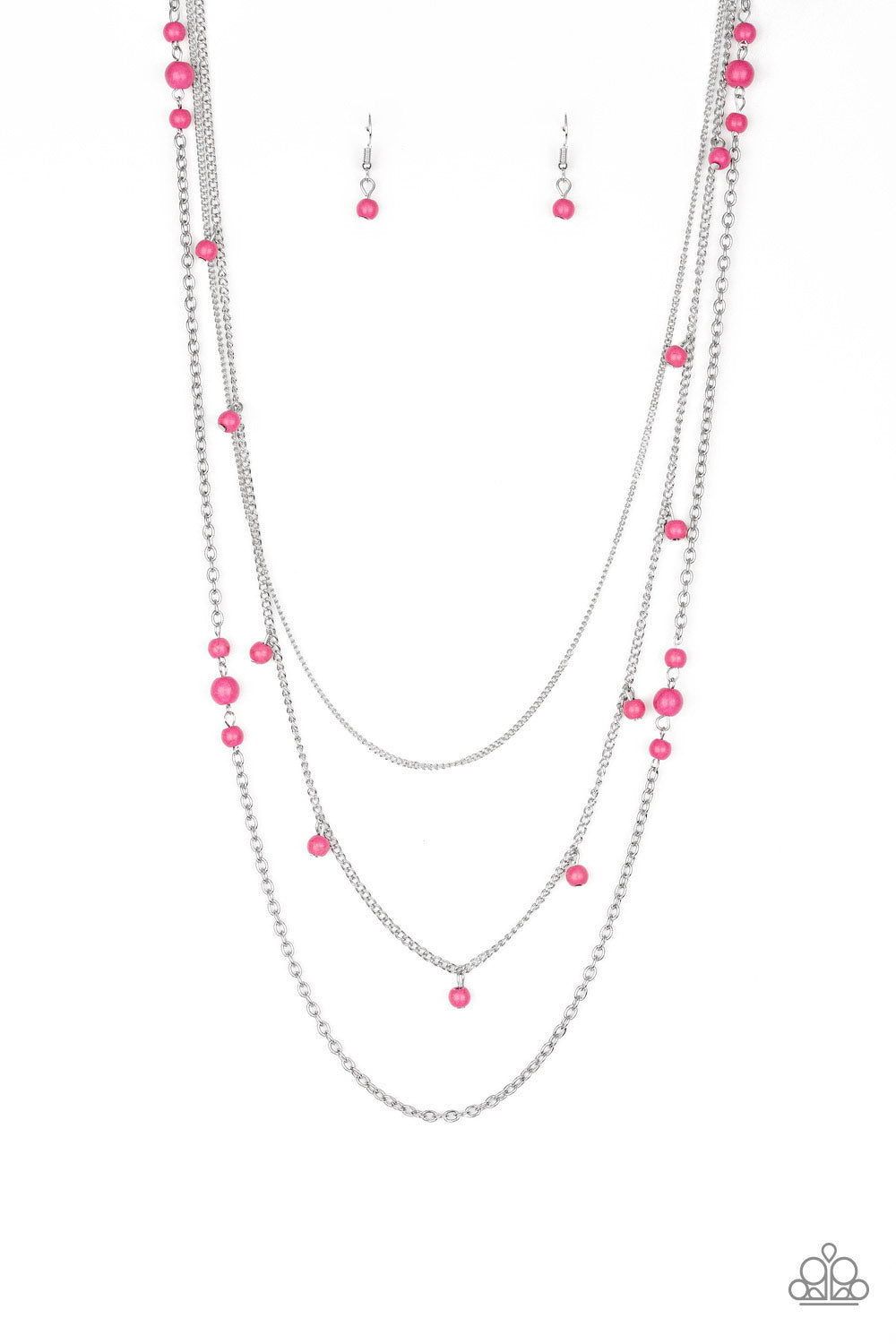 brought✽to✽you✽by✽blingflingbykat✽laying-the-groundwork-pink-necklace✽paparazzi-accessories