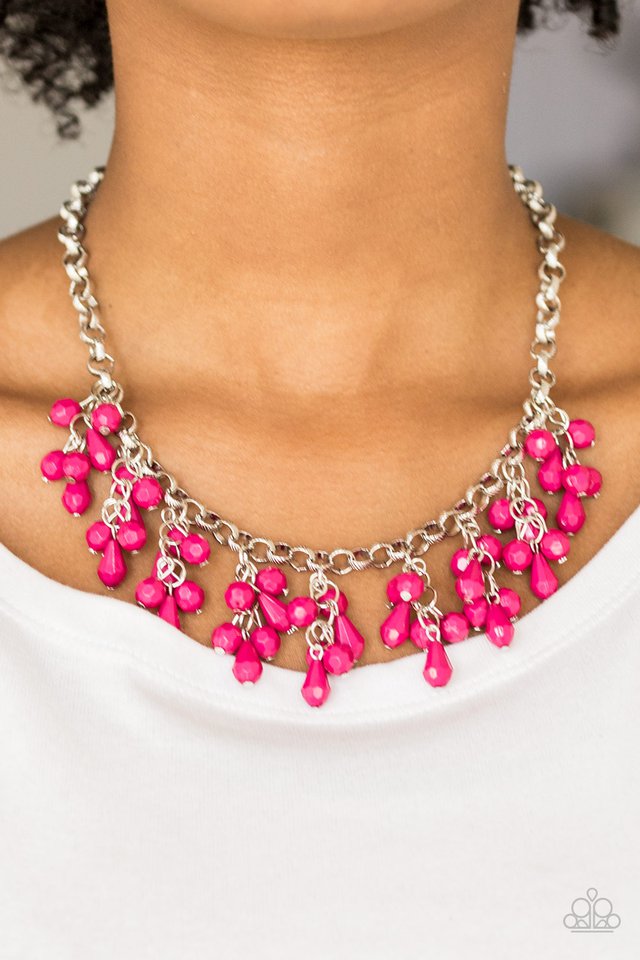 Paparazzi Accessories ✽ Modern Macarena - Pink Necklace ✽Flat Rate Ship $4.50✽