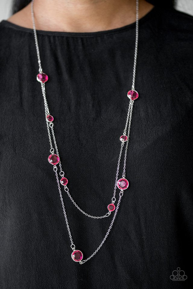 Paparazzi Accessories ❋Raise Your Glass - Pink Necklace❋ Flat Rate Ship $4.50❋