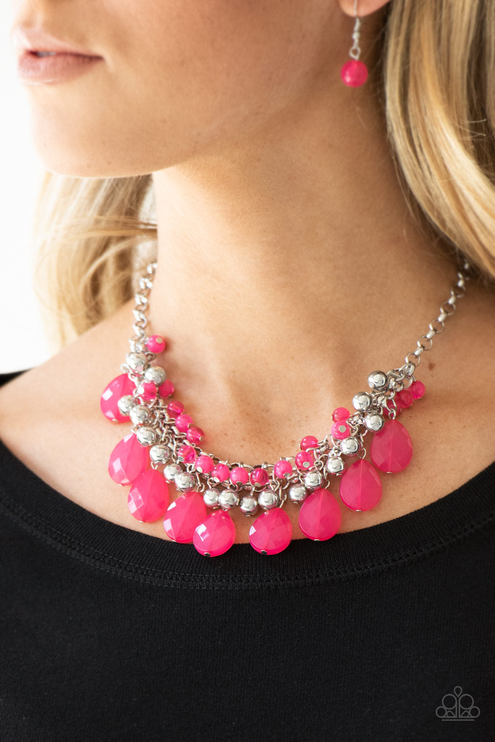 Paparazzi Accessories ❋Trending Tropicana - Pink Necklace❋ Flat Rate Ship $4.50❋