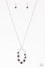 Load image into Gallery viewer, brought✽to✽you✽by✽blingflingbykat✽spotlight-social-purple-necklace✽paparazzi-accessories
