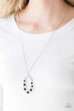 Load image into Gallery viewer, Paparazzi Accessories ✽ Spotlight Social - Purple Necklace✽Flat Rate Ship $4.50✽
