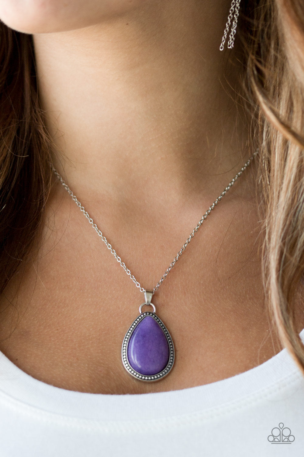Paparazzi Accessories ✽ On The Home FRONTIER - Purple Necklace✽Flat Rate Ship $4.50✽