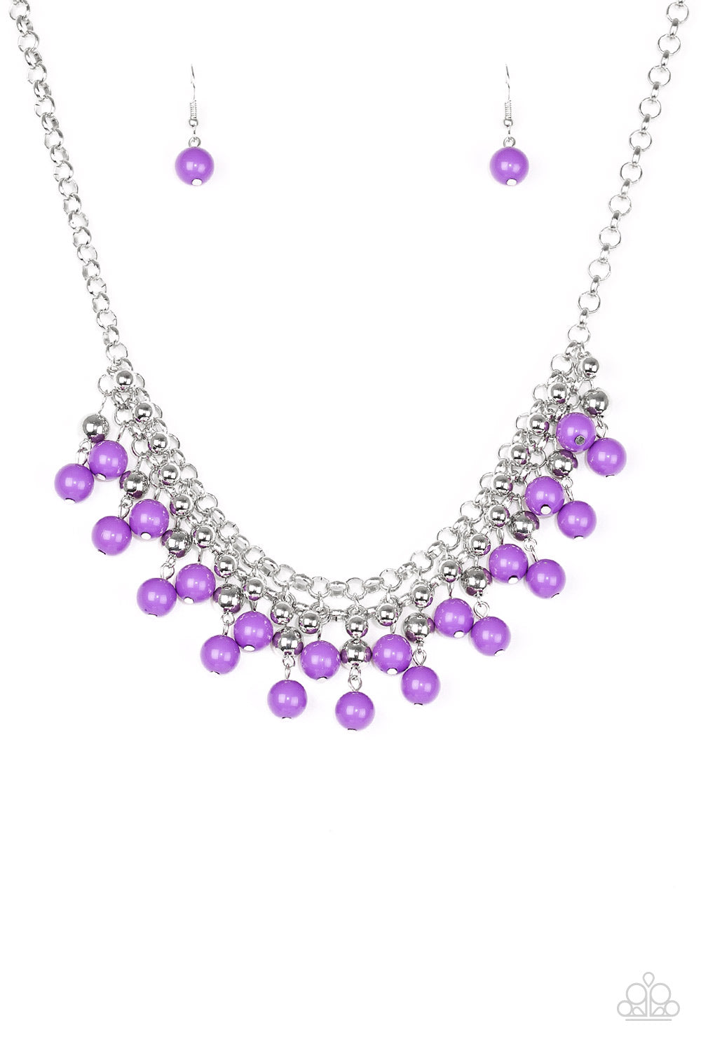 brought✽to✽you✽by✽blingflingbykat✽friday-night-fringe-purple-necklace✽paparazzi-accessories