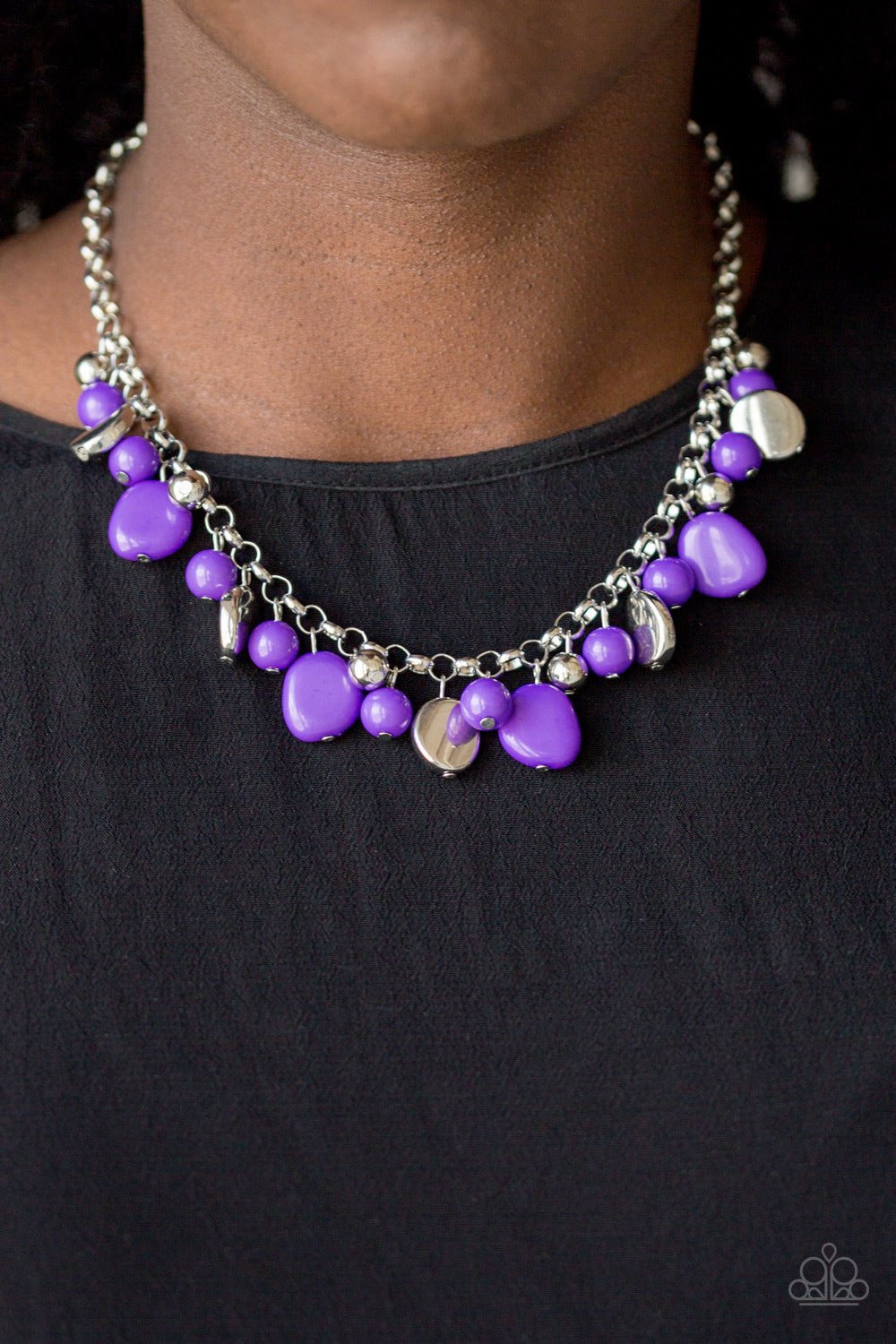 Paparazzi Accessories ✽ Flirtatiously Florida - Purple Necklace✽Flat Rate Ship $4.50✽