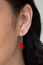 Load image into Gallery viewer, Paparazzi Accessories ✽ BADLAND To The Bone - Red Necklace✽Flat Rate Ship $4.50✽
