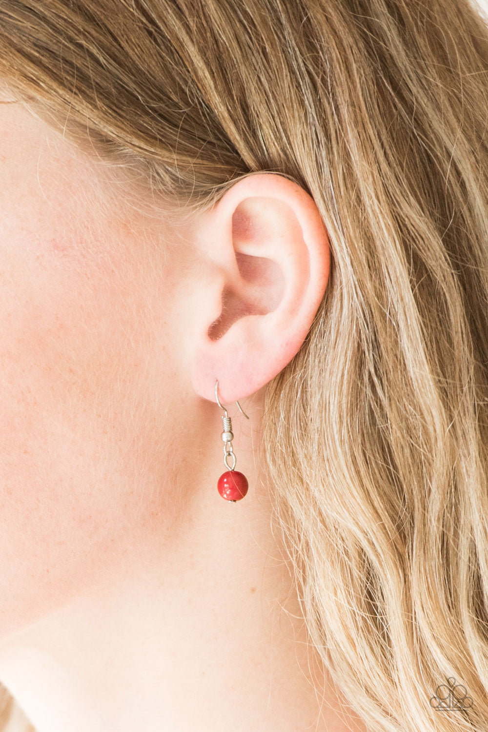 Paparazzi Accessories ✽ Pretty Pop-tastic! - Red Necklace✽Flat Rate Ship $4.50✽
