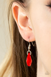 Paparazzi Accessories ✽ Hurricane Season - Red Necklace✽Flat Rate Ship $4.50✽