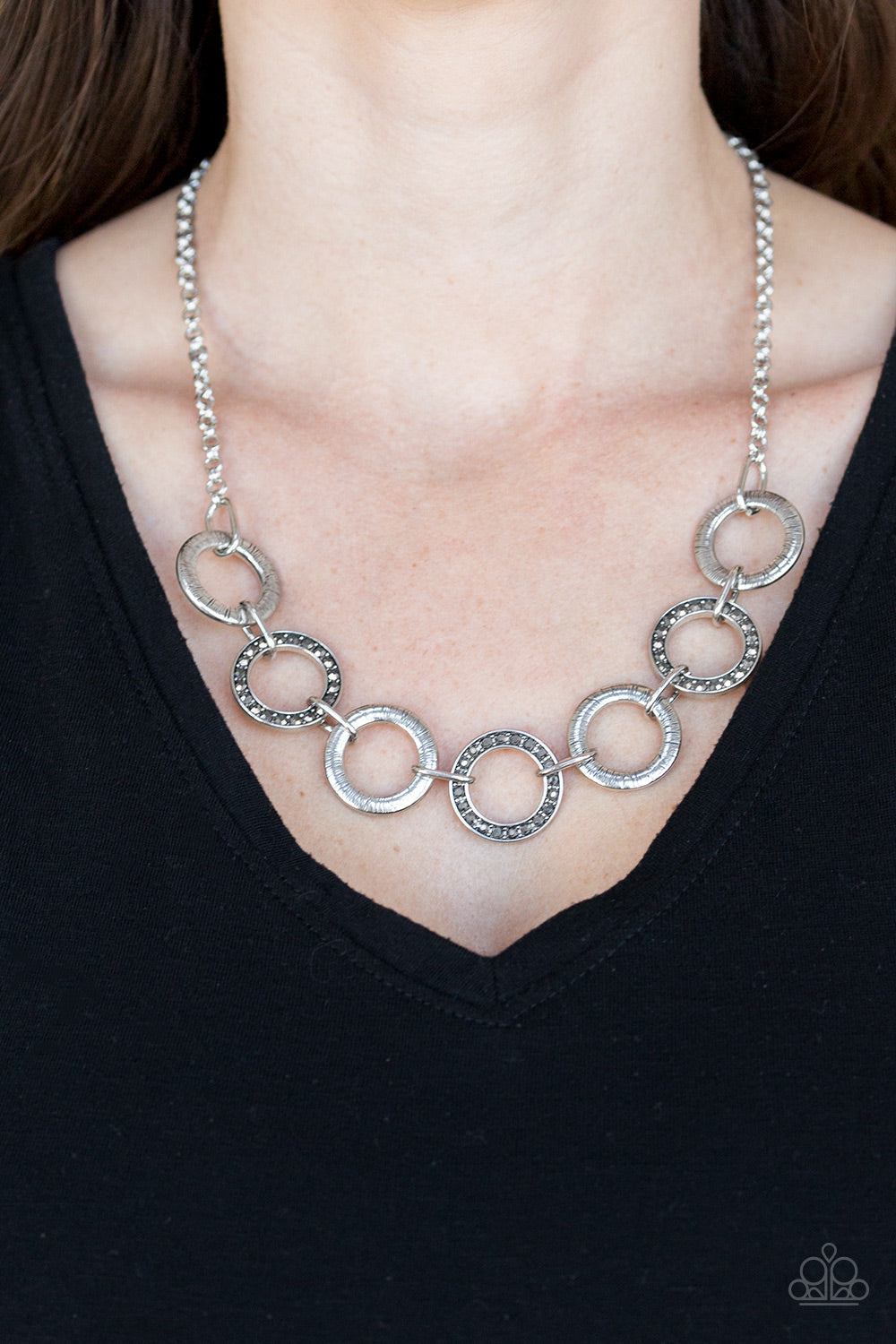 Paparazzi Accessories ✽ Modern Day Madonna - Silver Necklace✽Flat Rate Ship $4.50✽