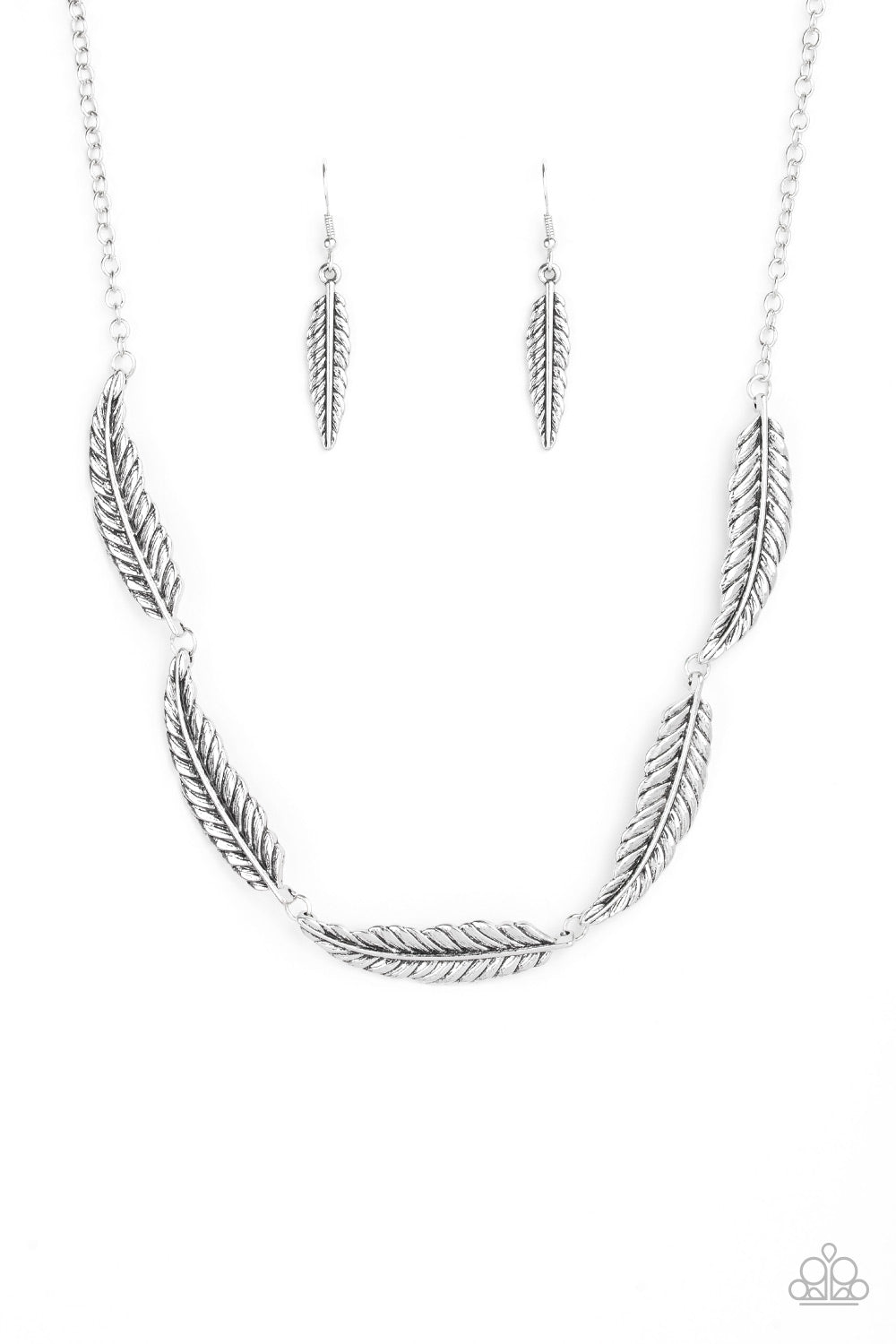 brought✽to✽you✽by✽blingflingbykat✽light-flight-silver-necklace✽paparazzi-accessories