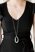 Load image into Gallery viewer, Paparazzi Accessories ✽ Spotlight Social - White Necklace✽Flat Rate Ship $4.50✽
