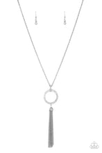 Load image into Gallery viewer, brought-to-you-by-blingflingbykat-straight-to-the-top-white-necklace-paparazzi-accessories-
