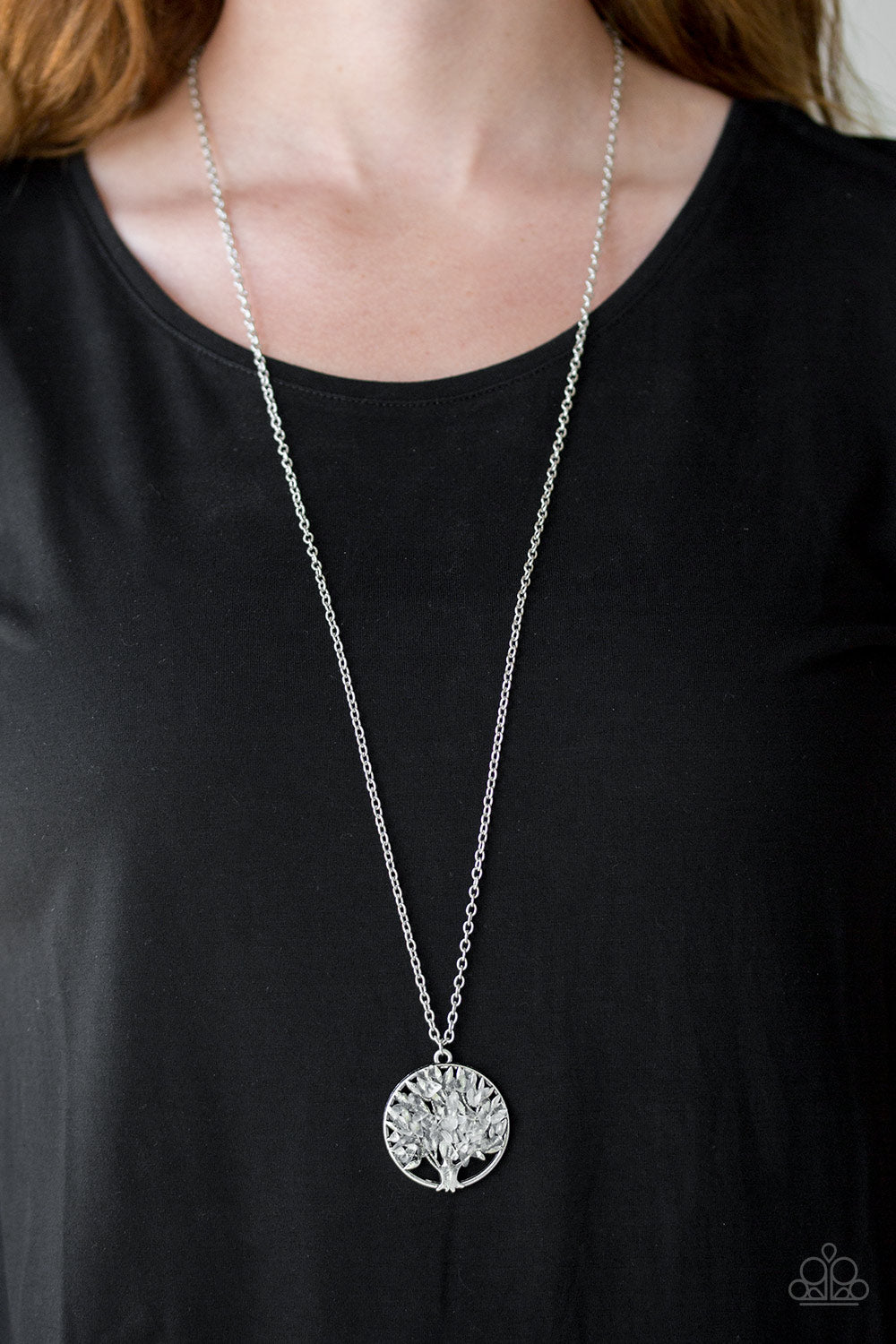 Paparazzi Accessories ✽ Naturally Nirvana - White Necklace✽Flat Rate Ship $4.50✽