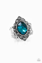 Load image into Gallery viewer, brought✽to✽you✽by✽blingflingbykat✽power-behind-the-throne-blue-ring✽paparazzi-accessories
