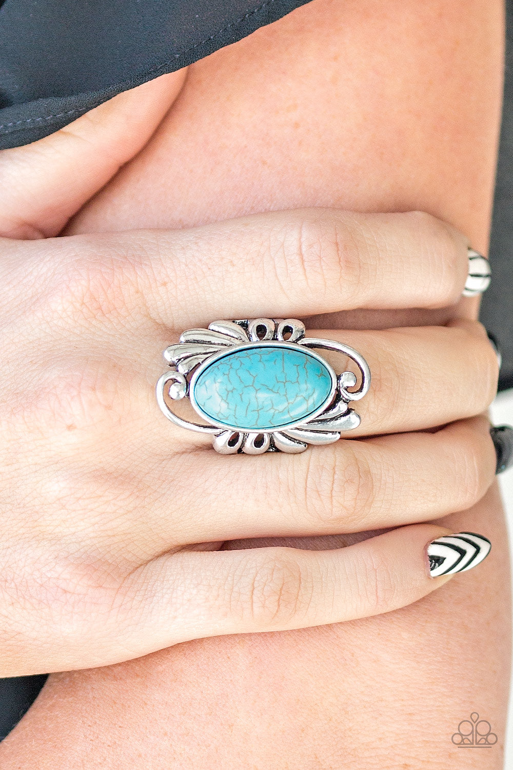 Paparazzi Accessories ✽ Sedona Sunset - Blue Ring✽Flat Rate Ship $4.50✽