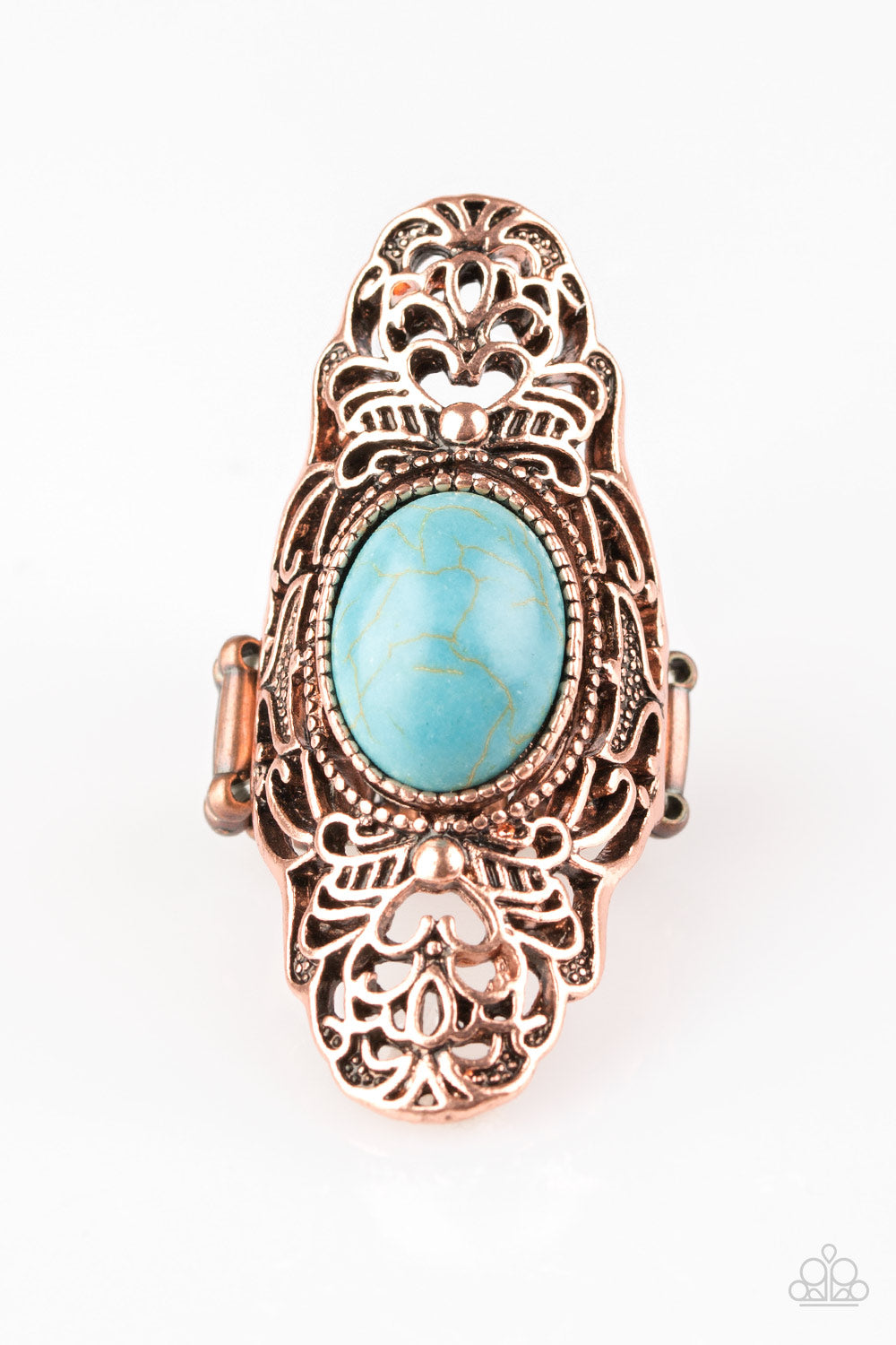 brought✽to✽you✽by✽blingflingbykatego-trippin-copper-ring✽paparazzi-accessories