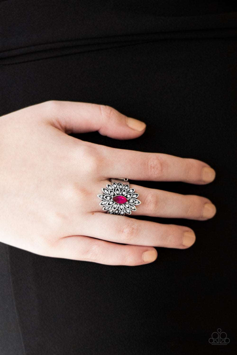 Paparazzi Accessories ✽ Blooming Fireworks - Pink Ring✽Flat Rate Ship $4.50✽