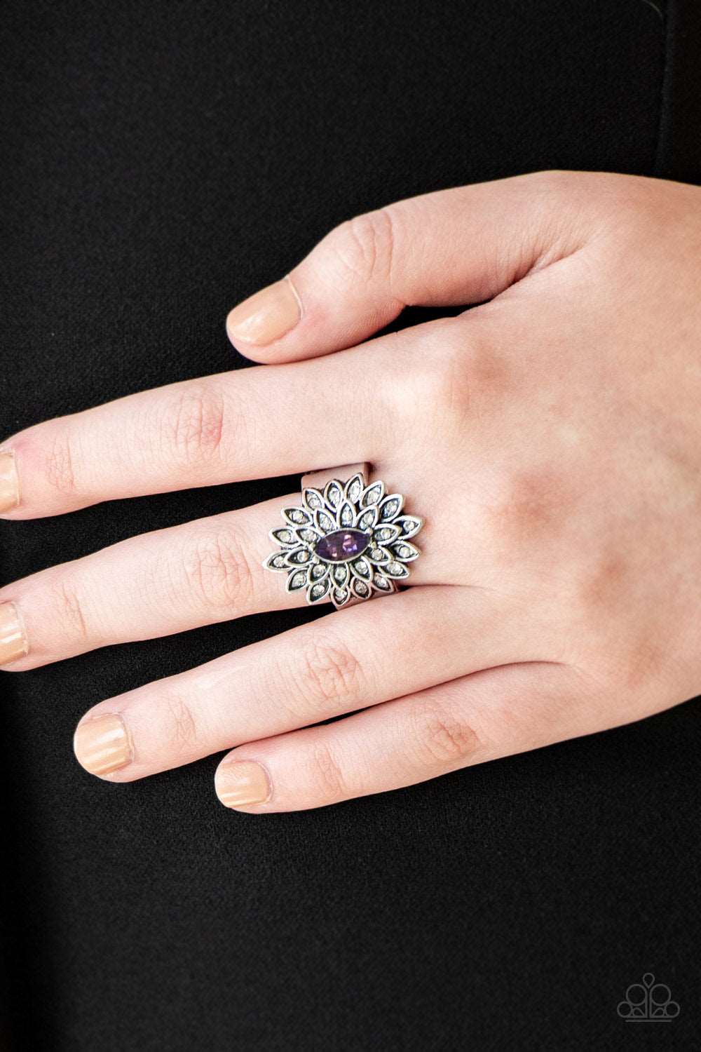 Paparazzi Accessories ✽ Blooming Fireworks - Purple Ring✽Flat Rate Ship $4.50✽