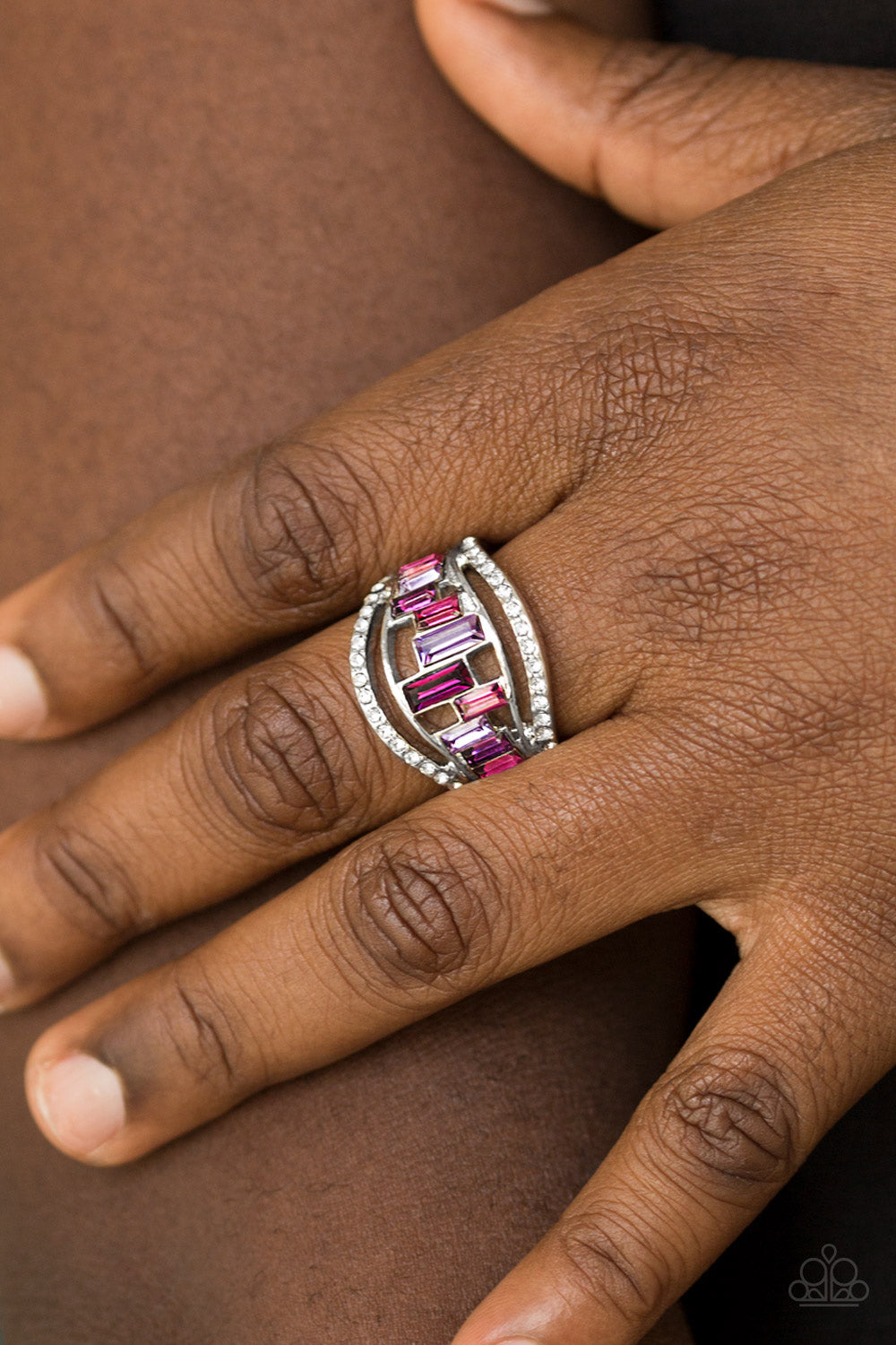Paparazzi Accessories ✽ Treasure Chest Charm - Purple Ring✽Flat Rate Ship $4.50✽ - Blingflingbykat 