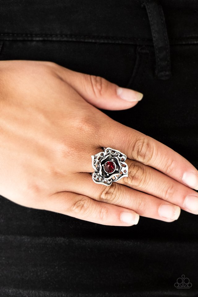 Paparazzi Accessories ❋Glowing Gardens - Red Ring❋ Flat Rate Ship $4.50❋