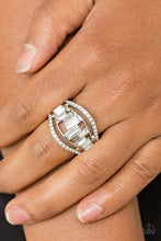 Load image into Gallery viewer, Paparazzi Accessories ❋Treasure Chest Charm - White Ring❋ Flat Rate Ship $4.50❋
