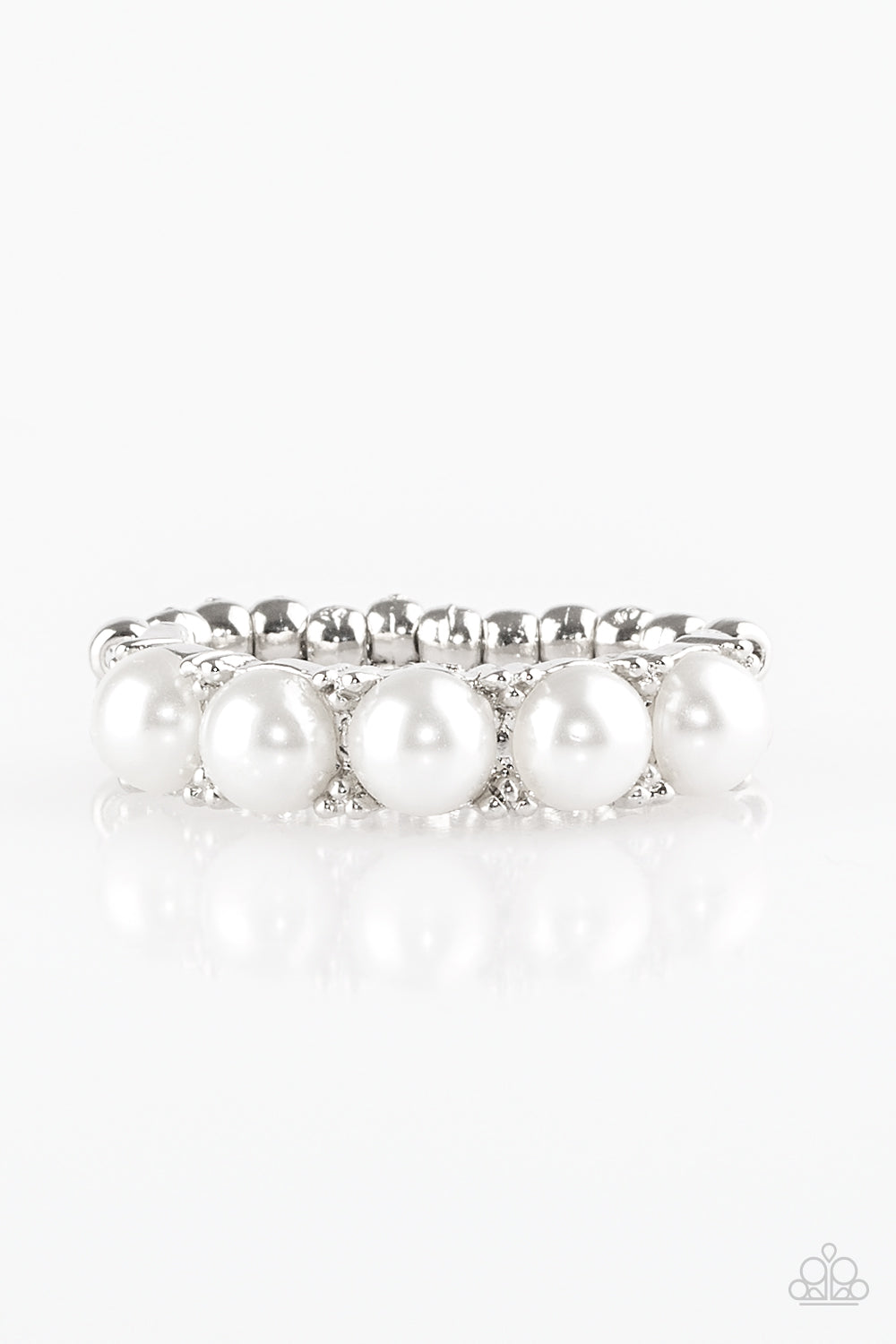 brought✽to✽you✽by✽blingflingbykat✽mermaid-mamba-white-ring✽paparazzi-accessories