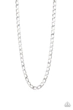 Load image into Gallery viewer, brought✽to✽you✽by✽blingflingbykat✽big-win-silver-mens necklace✽paparazzi-accessories
