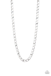 brought✽to✽you✽by✽blingflingbykat✽big-win-silver-mens necklace✽paparazzi-accessories
