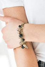 Load image into Gallery viewer, Paparazzi Accessories ✽ Grit and Glamour - Black Bracelet✽Flat Rate Ship $4.50✽
