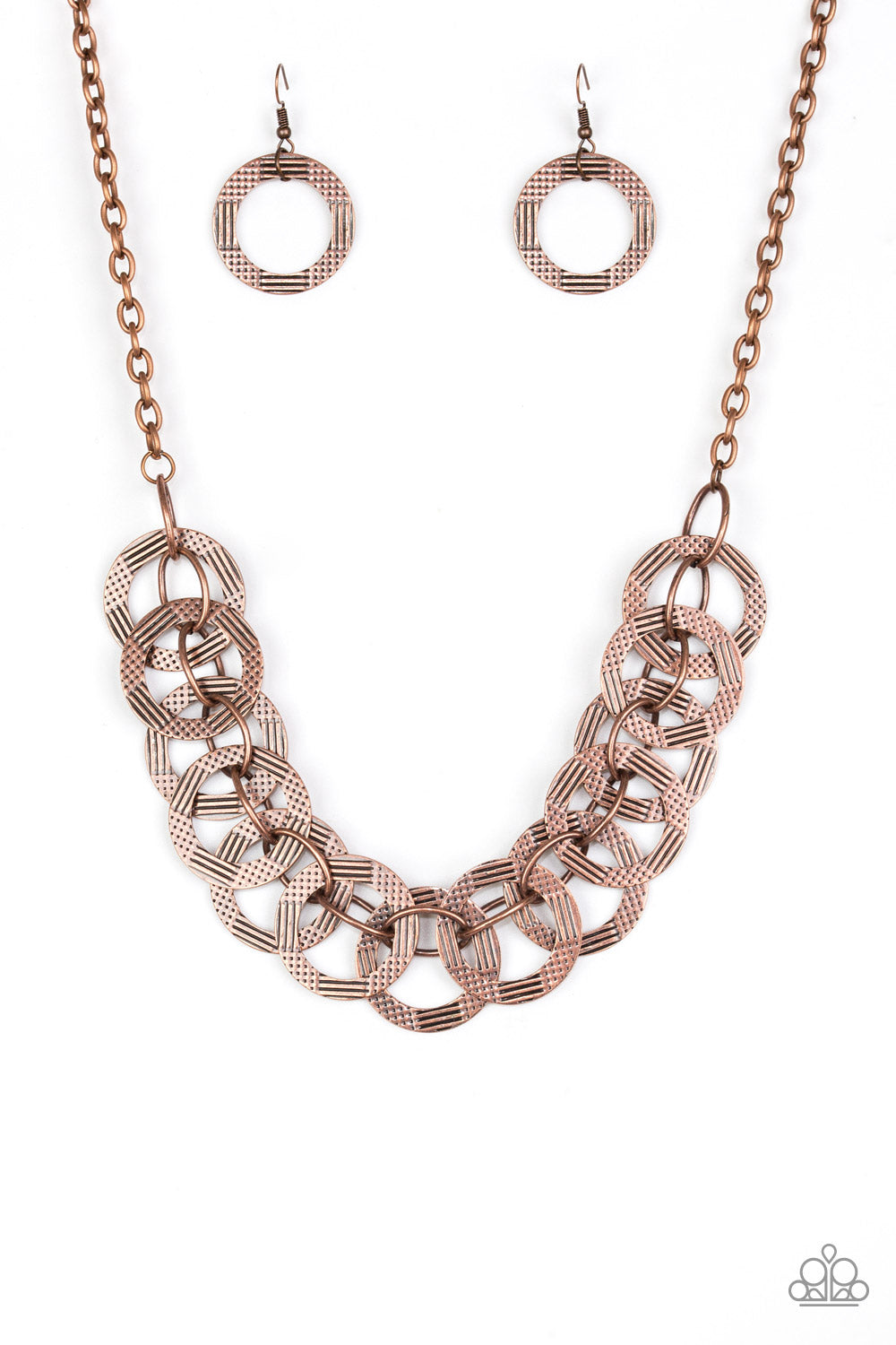 brought✽to✽you✽by✽blingflingbykat✽the-main-contender-copper-necklace✽paparazzi-accessories