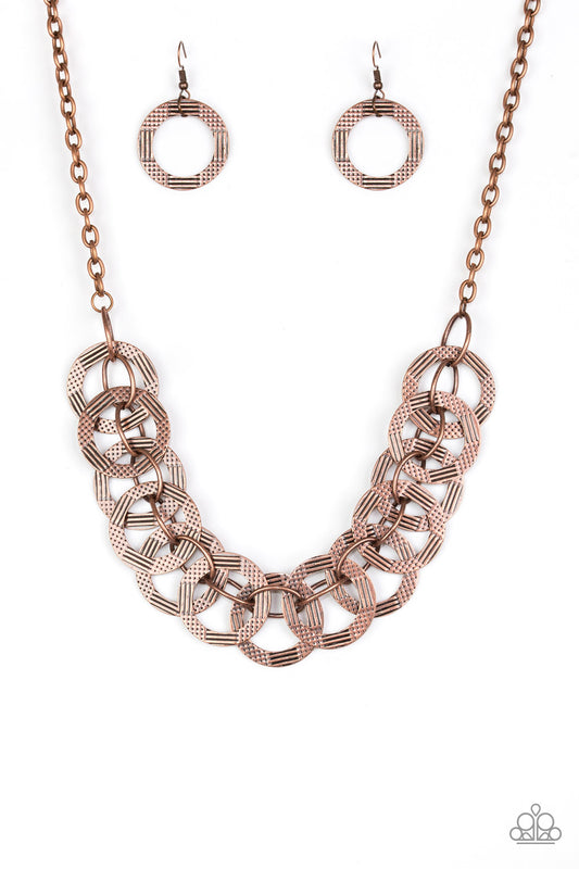 brought✽to✽you✽by✽blingflingbykat✽the-main-contender-copper-necklace✽paparazzi-accessories