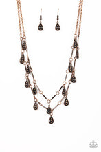 Load image into Gallery viewer, brought-to-you-by-blingflingbykat-galapagos-gypsy-copper-necklace-paparazzi-accessories-
