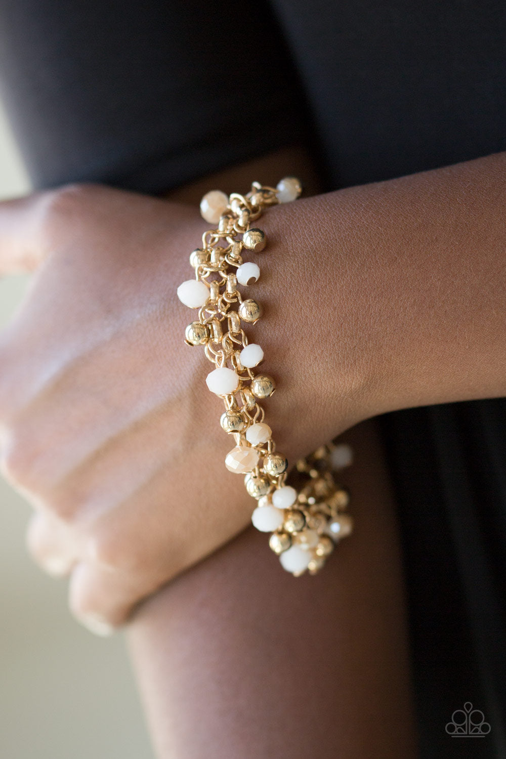 Paparazzi Accessories ✽ Just For The FUND Of It! - Gold Bracelet✽Flat Rate Ship $4.50✽