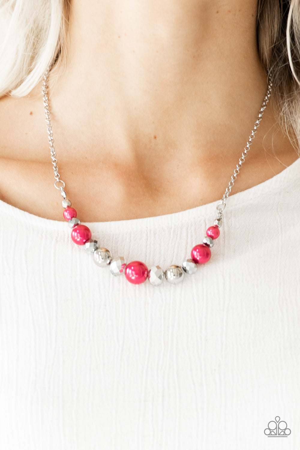 Paparazzi Accessories ❋The Big-Leaguer - Pink Necklace❋ Flat Rate Ship $4.50❋
