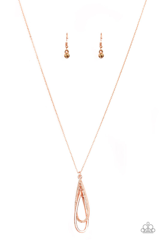 brought✽to✽you✽by✽blingflingbykat✽step-into-the-spotlight-copper-necklace✽paparazzi-accessories