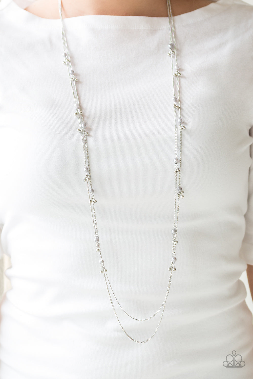 Paparazzi Accessories ❋Ultrawealthy - Silver Necklace❋ Flat Rate Ship $4.50❋