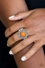 Load image into Gallery viewer, Paparazzi Accessories ❋Garden Stroll - Orange Ring❋ Flat Rate Ship $4.50❋
