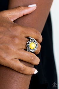 Paparazzi Accessories ❋Garden Stroll - Yellow Ring❋ Flat Rate Ship $4.50❋
