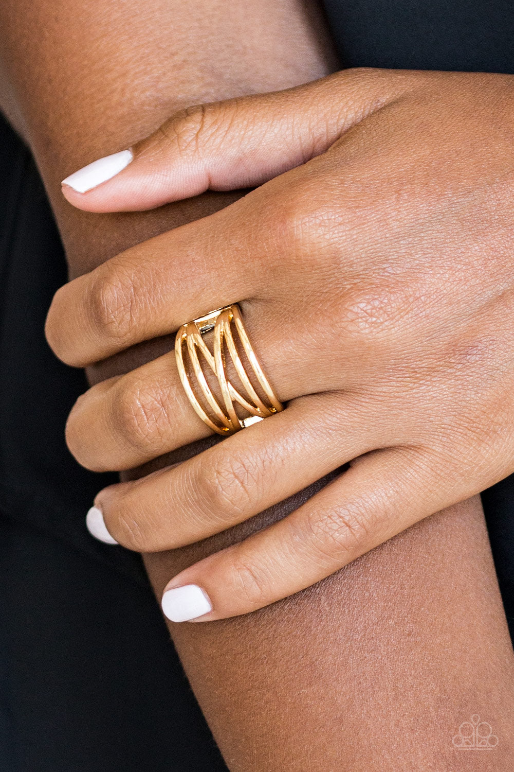 Paparazzi Accessories ✽ Way Wayward - Gold Ring✽Flat Rate Ship $4.50✽