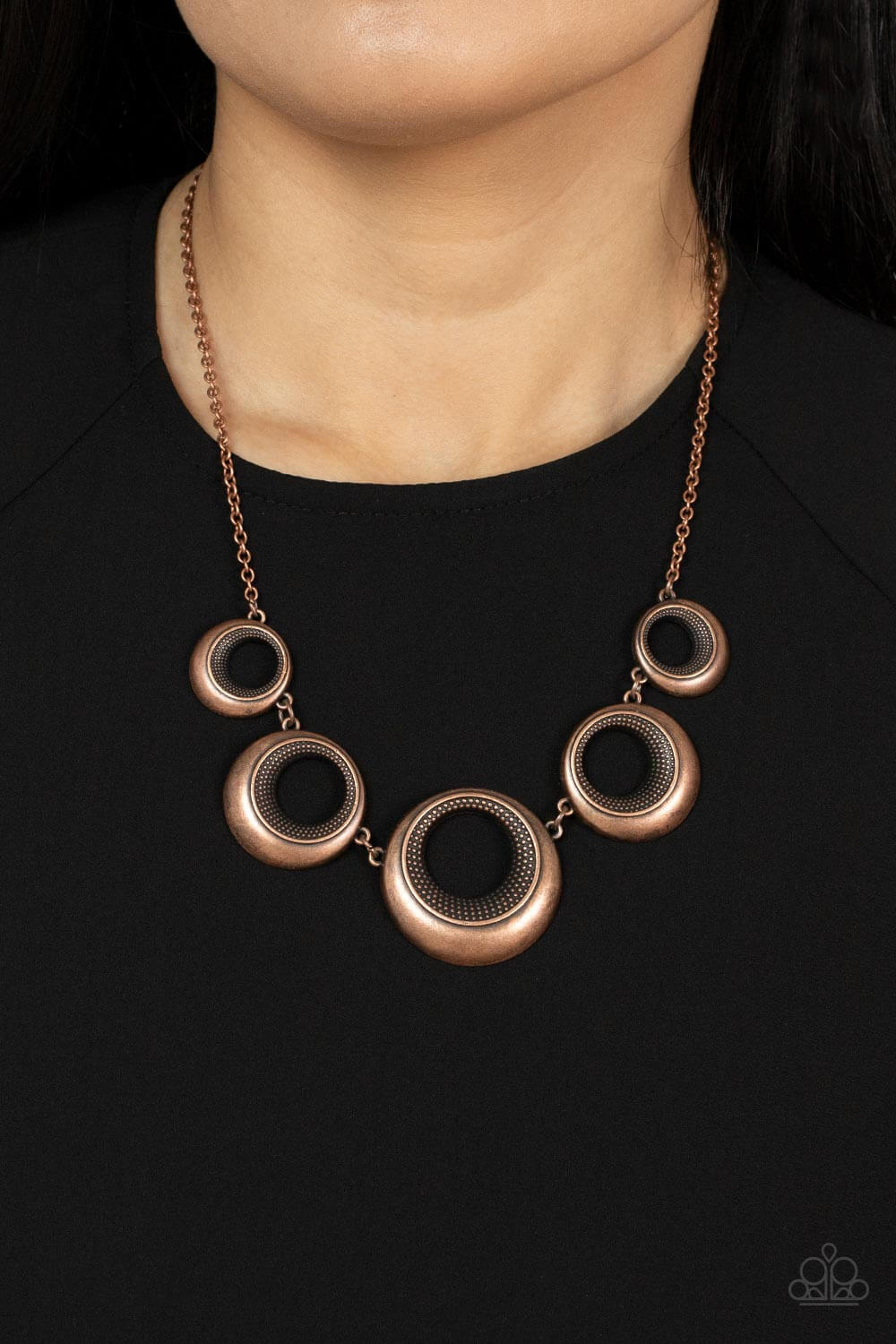 Paparazzi Accessories ❋Solar Cycle - Copper Necklace❋ Flat Rate Ship $4.50❋ - Image #2