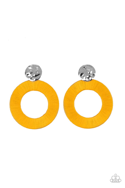 brought-to-you-by-blingflingbykat-strategically-sassy-yellow-post earrings-paparazzi-accessories-