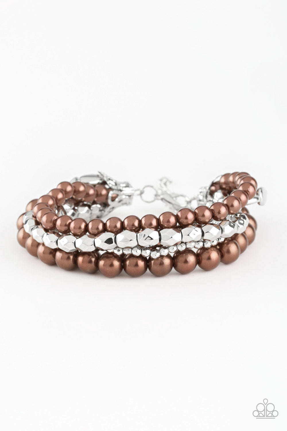 brought✽to✽you✽by✽blingflingbykat✽metro-mix-up-brown-bracelet✽paparazzi-accessories