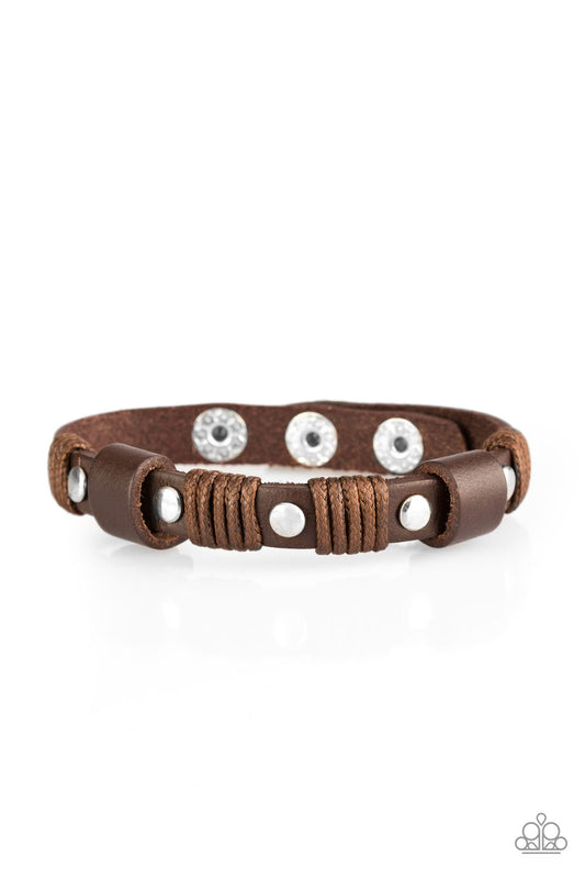 brought✽to✽you✽by✽blingflingbykat✽road-burner-brown-bracelet✽paparazzi-accessories