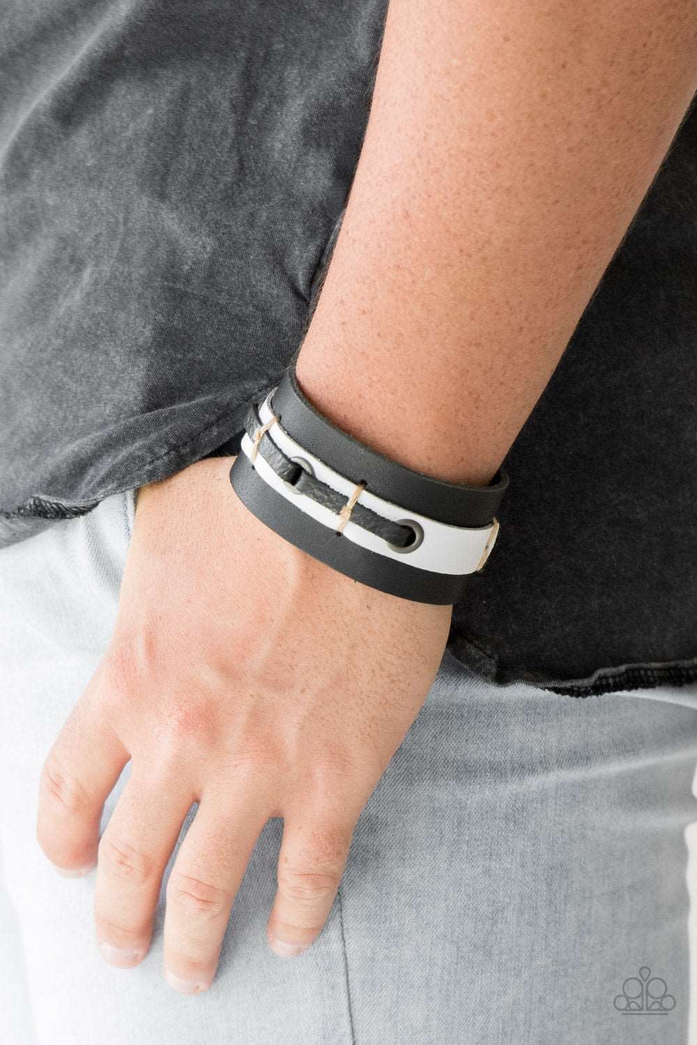 Paparazzi Accessories ✽ Bear Lake - Black Bracelet✽Flat Rate Ship $4.50✽