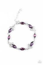 Load image into Gallery viewer, brought✽to✽you✽by✽blingflingbykat✽at-any-cost-purple-bracelet✽paparazzi-accessories
