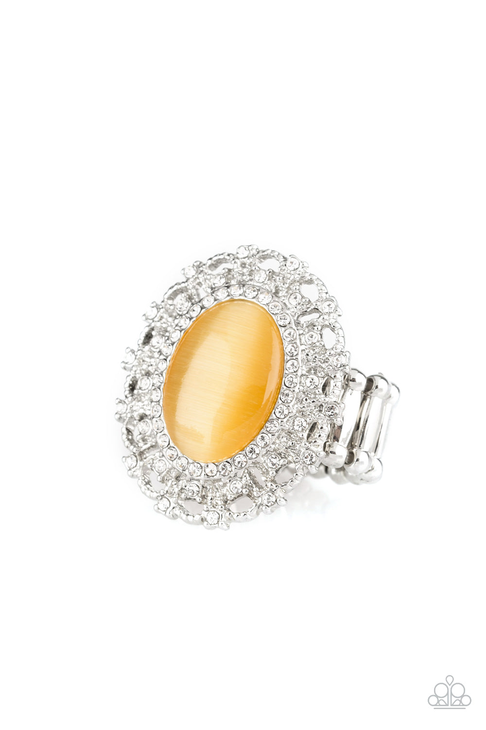 brought✽to✽you✽by✽blingflingbykat✽baroque-the-spell-yellow-ring✽paparazzi-accessories