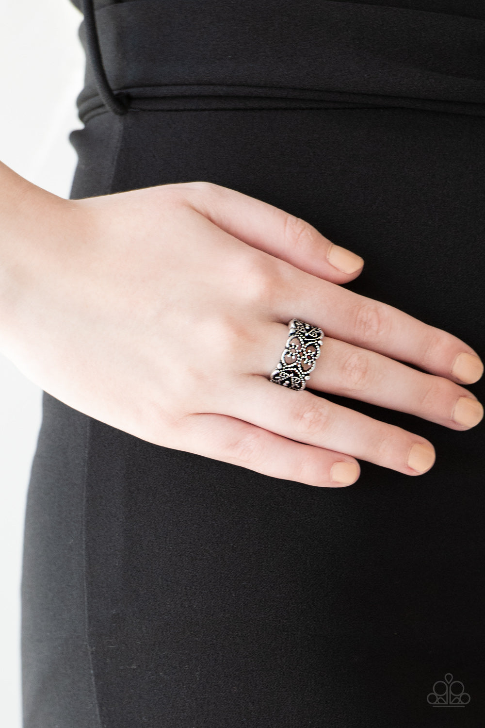 Paparazzi Accessories ❋Tell Me How You Really FRILL - Silver Ring❋ Flat Rate Ship $4.50❋