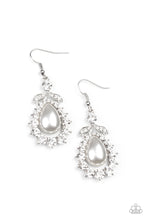 Load image into Gallery viewer, brought✽to✽you✽by✽blingflingbykat✽award-winning-shimmer-white-earrings✽paparazzi-accessories
